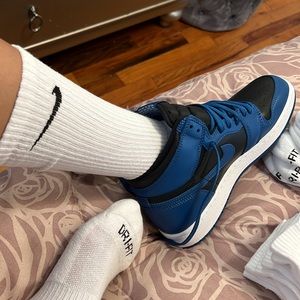 New air Jordan 1s dark marina blue size 6.5y women 8